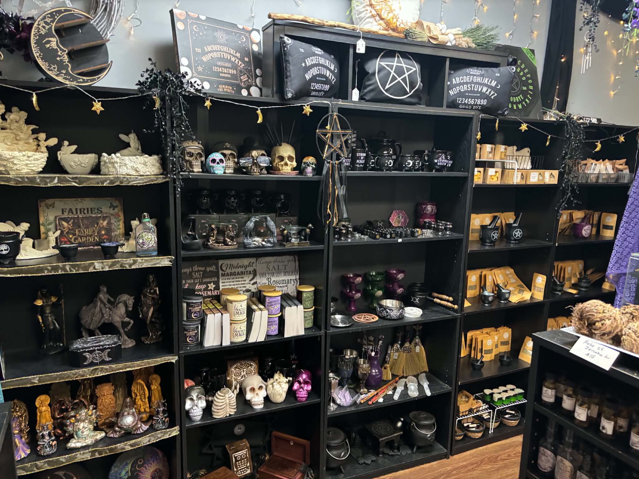 Inside the Enchanted room at Mystic Nook